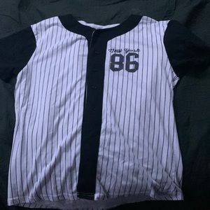 “New York 86” Button Down T Shirt